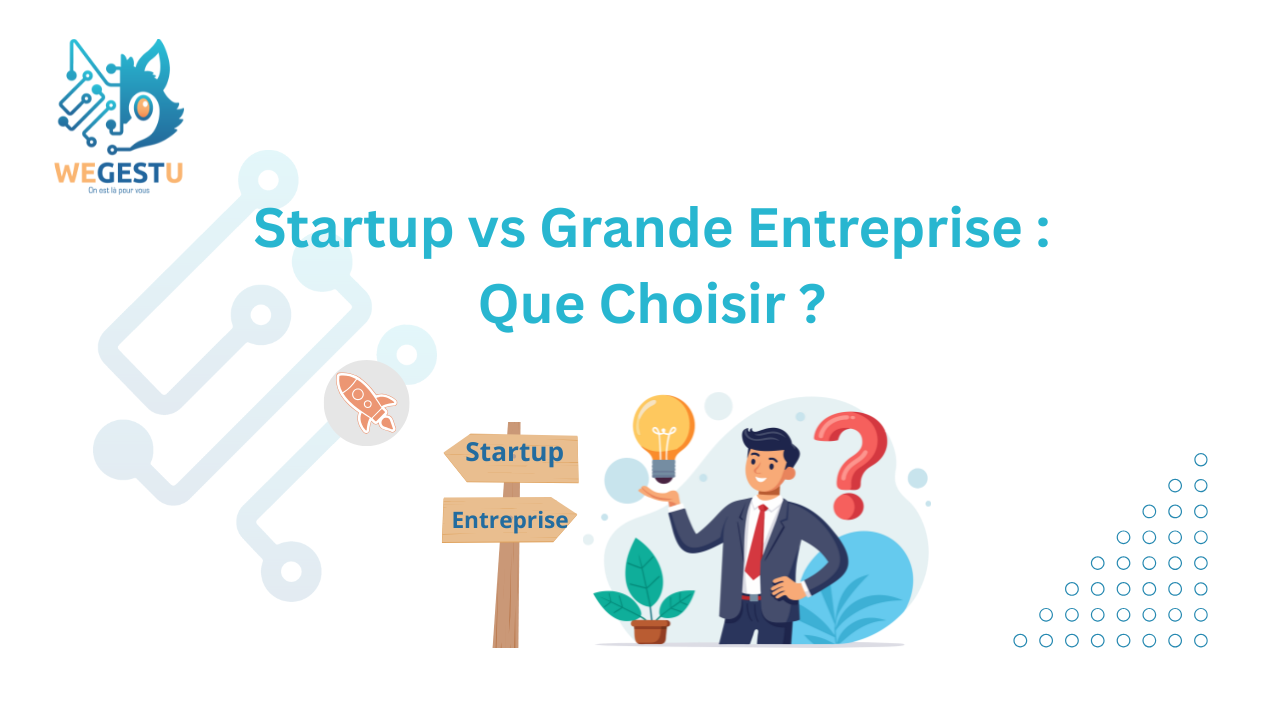 Startup vs Grande Entreprise : Que Choisir ?